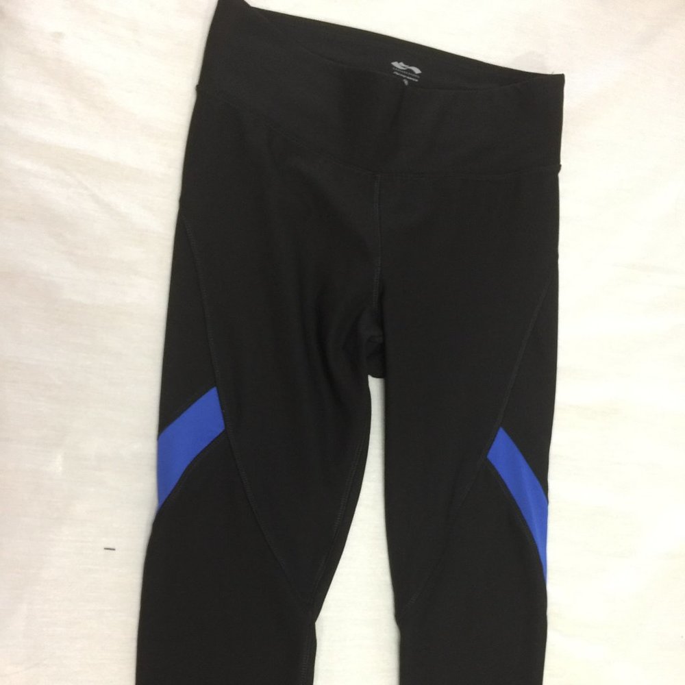 🍎🍎🍎 CASCADE SPORT PERFORMANCE WOMENS PULL ON YOGA ATHLETIC CAPRIS PANTS SI…🍎